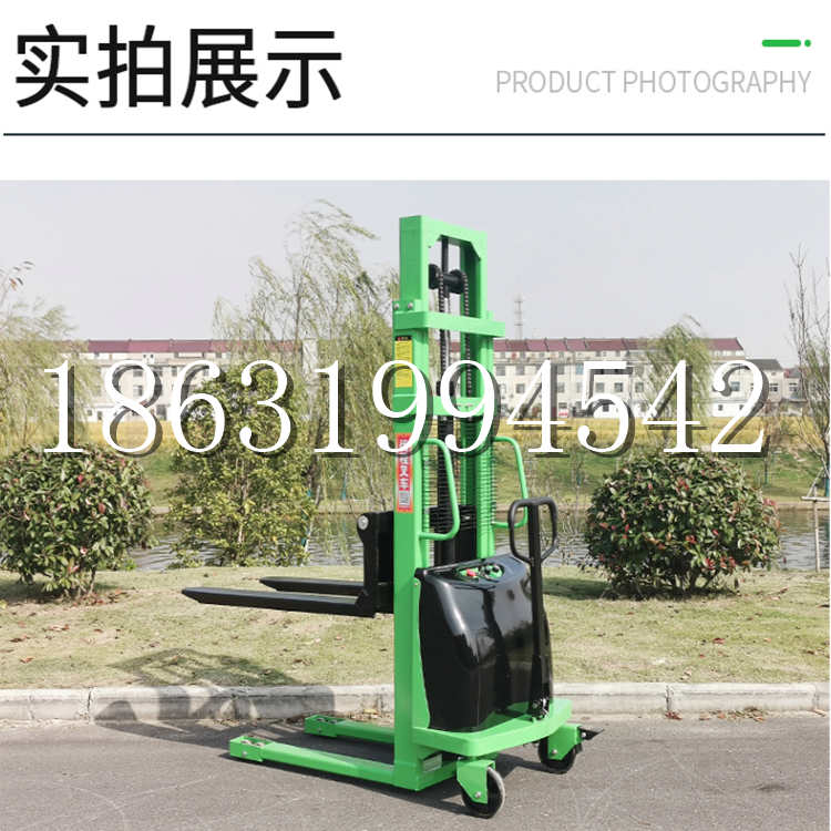 深坑区电动叉车堆高车液压铲车电瓶1吨2吨站驾步行式小型全自动叉车